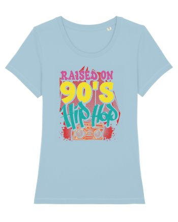 Raised On 90's Hip Hop Sky Blue