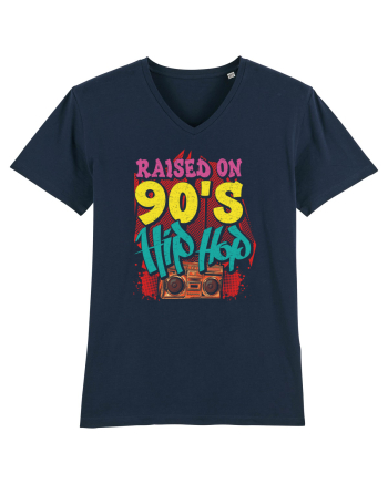 Raised On 90's Hip Hop French Navy