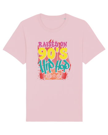 Raised On 90's Hip Hop Cotton Pink