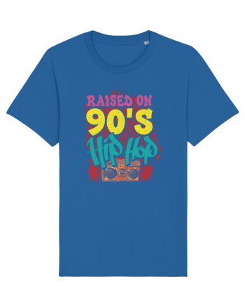 Raised On 90's Hip Hop Royal Blue