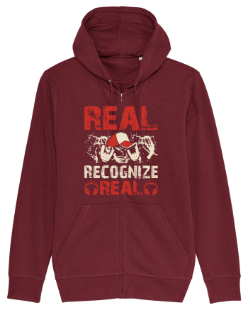 Real Recognize Real Burgundy