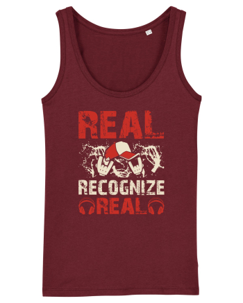 Real Recognize Real Burgundy