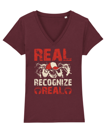 Real Recognize Real Burgundy