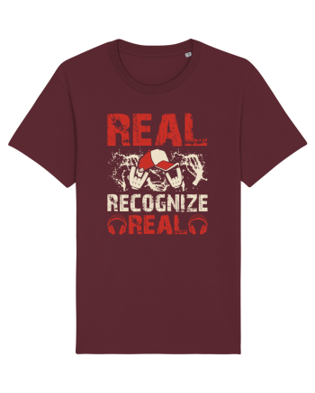 Real Recognize Real Burgundy