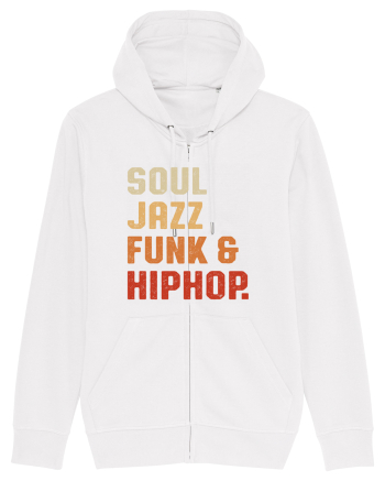 Soul Jazz Funk and Hip Hop White