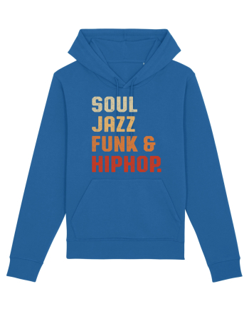 Soul Jazz Funk and Hip Hop Royal Blue