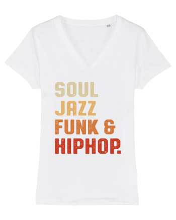 Soul Jazz Funk and Hip Hop White