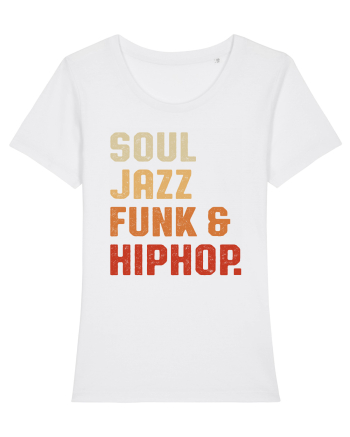 Soul Jazz Funk and Hip Hop White