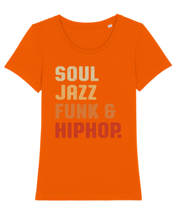 Soul Jazz Funk and Hip Hop Bright Orange