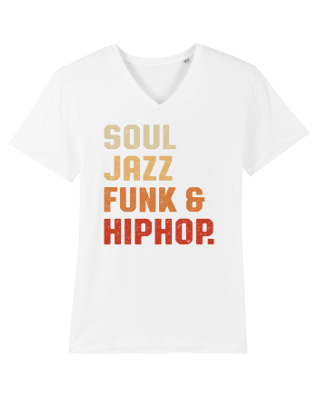 Soul Jazz Funk and Hip Hop White