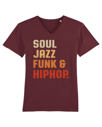 Soul Jazz Funk and Hip Hop Burgundy