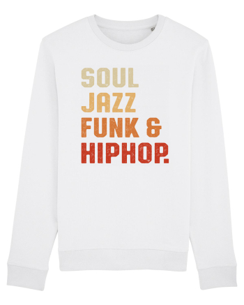 Soul Jazz Funk and Hip Hop White