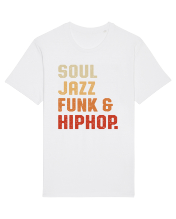 Soul Jazz Funk and Hip Hop White