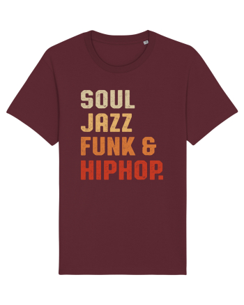 Soul Jazz Funk and Hip Hop Burgundy