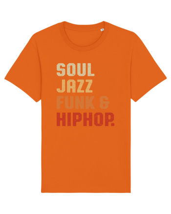 Soul Jazz Funk and Hip Hop Bright Orange