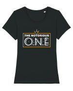 The Notorious O.N.E. Tricou mânecă scurtă guler larg fitted Damă Expresser