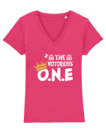 The Notorious O.N.E. Tricou mânecă scurtă guler V Damă Evoker