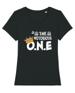The Notorious O.N.E. Tricou mânecă scurtă guler larg fitted Damă Expresser
