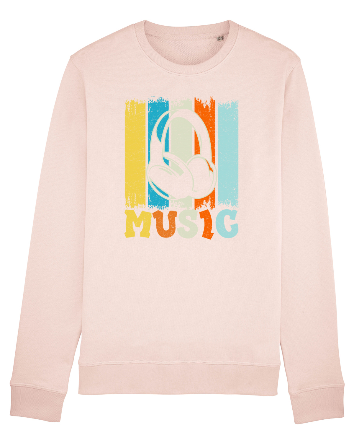 Bluză mânecă lungă Unisex Rise Candy Pink
