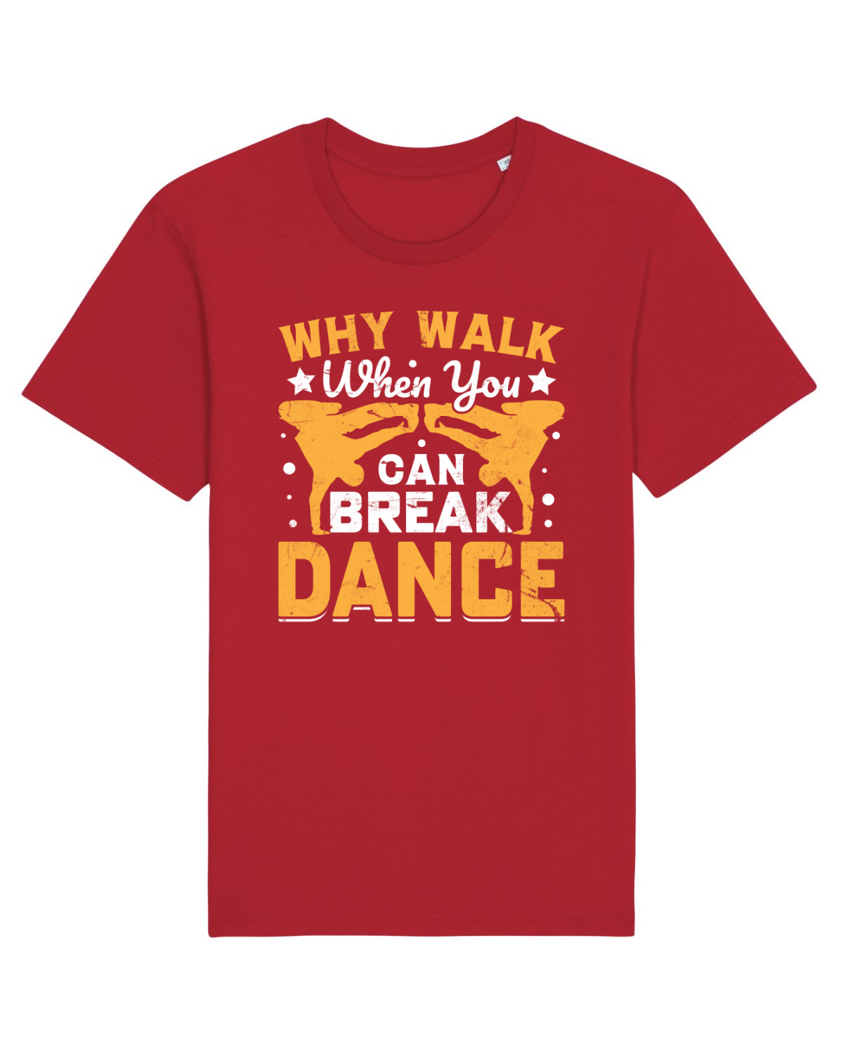 Tricou mânecă scurtă Unisex Rocker Red