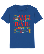 Am texte Tricou mânecă scurtă  Copii Mini Creator
