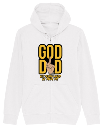 God did his thang  White