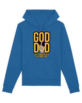 God did his thang  Royal Blue