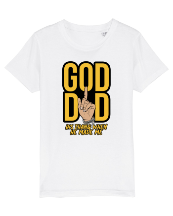 God did his thang  White