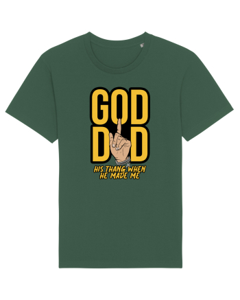 God did his thang  Bottle Green
