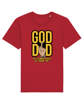 God did his thang  Red