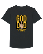 God did his thang  Tricou mânecă scurtă guler larg Bărbat Skater
