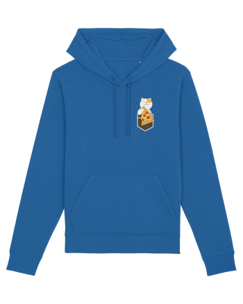 Pizza Cat Royal Blue