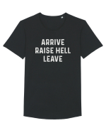 Raise Hell Tricou mânecă scurtă guler larg Bărbat Skater