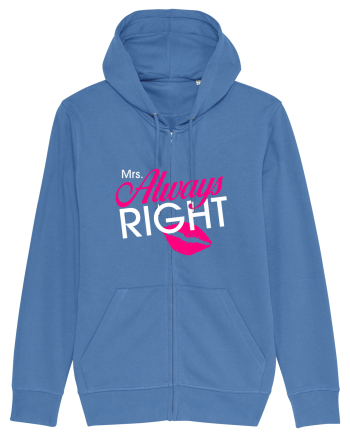 Mrs. Always Right Bright Blue