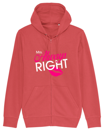 Mrs. Always Right Carmine Red