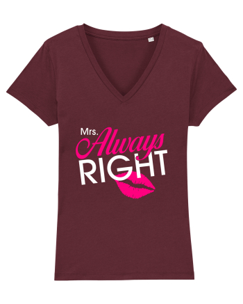 Mrs. Always Right Burgundy