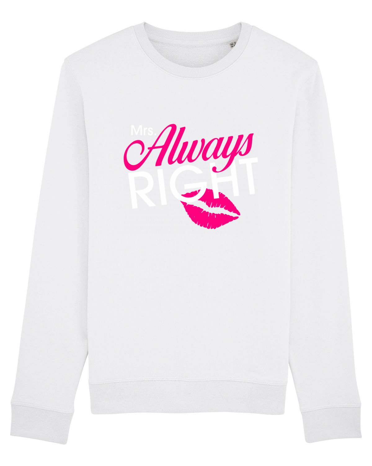 Bluză mânecă lungă Unisex Rise White