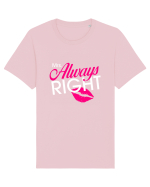 Mrs. Always Right Tricou mânecă scurtă Unisex Rocker