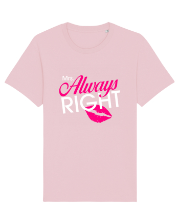 Mrs. Always Right Cotton Pink