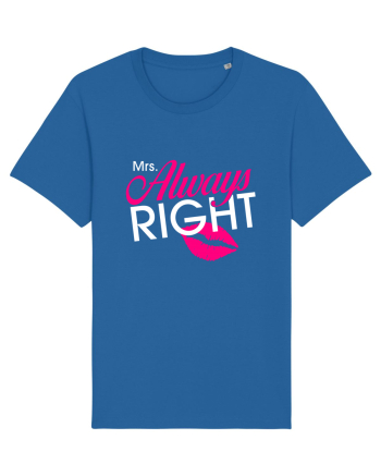 Mrs. Always Right Royal Blue