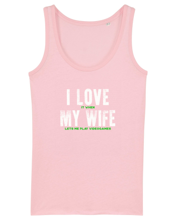 Wife Videogames Cotton Pink