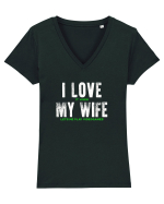 Wife Videogames Tricou mânecă scurtă guler V Damă Evoker