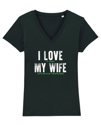 Wife Videogames Black
