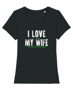 Wife Videogames Tricou mânecă scurtă guler larg fitted Damă Expresser