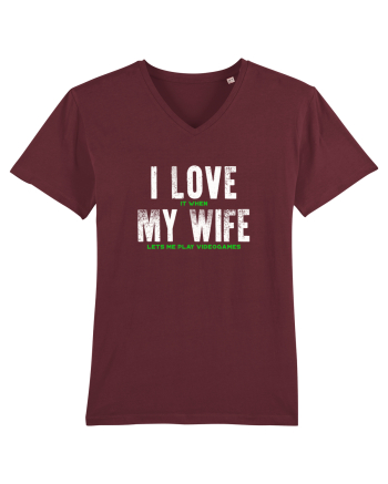Wife Videogames Burgundy