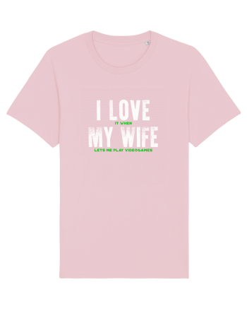 Wife Videogames Cotton Pink