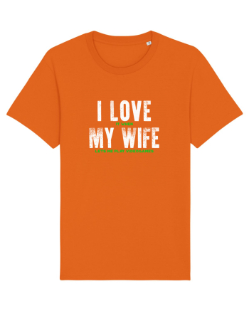 Wife Videogames Bright Orange