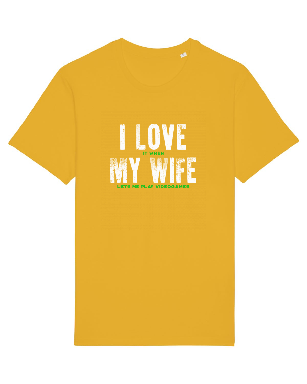 Tricou mânecă scurtă Unisex Rocker Spectra Yellow