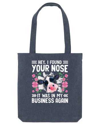 Hey, I found your nose, it was in my business again Midnight Blue