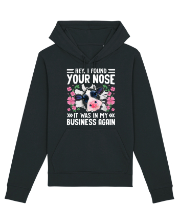 Hey, I found your nose, it was in my business again Black